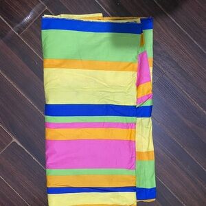 New Sewing Fabric Sheet  90 X 97”Cotton Bright multi-color